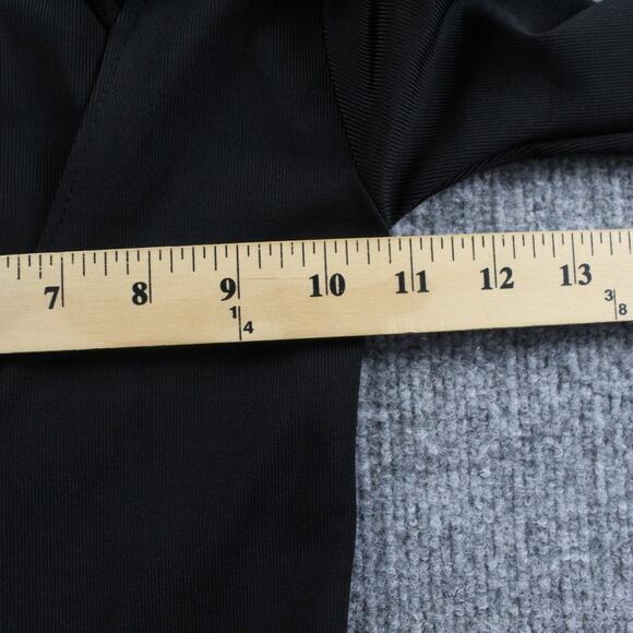 Stoned Immaculate Romper Womens XS Zip Disco Jumpsuit Black Retro Quiet Luxury - Picture 12 of 15